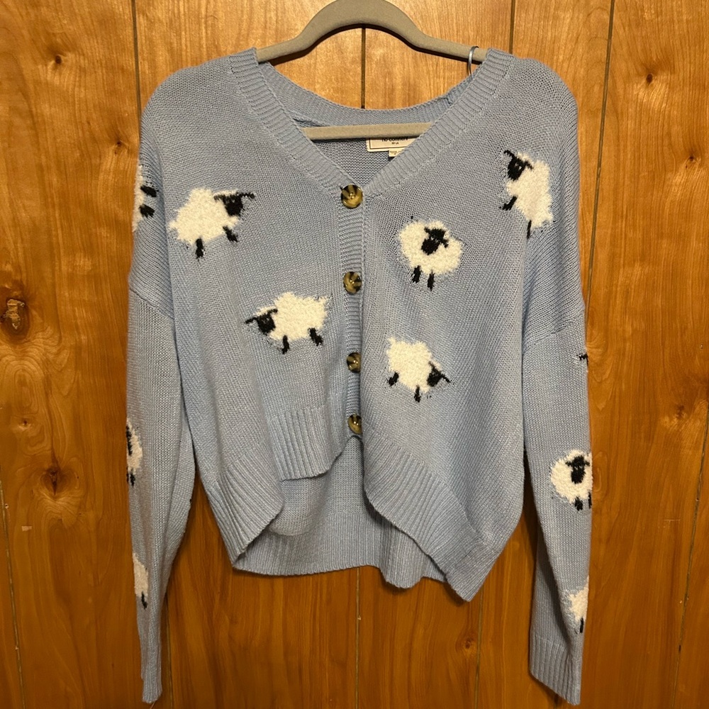 Knit cardigan